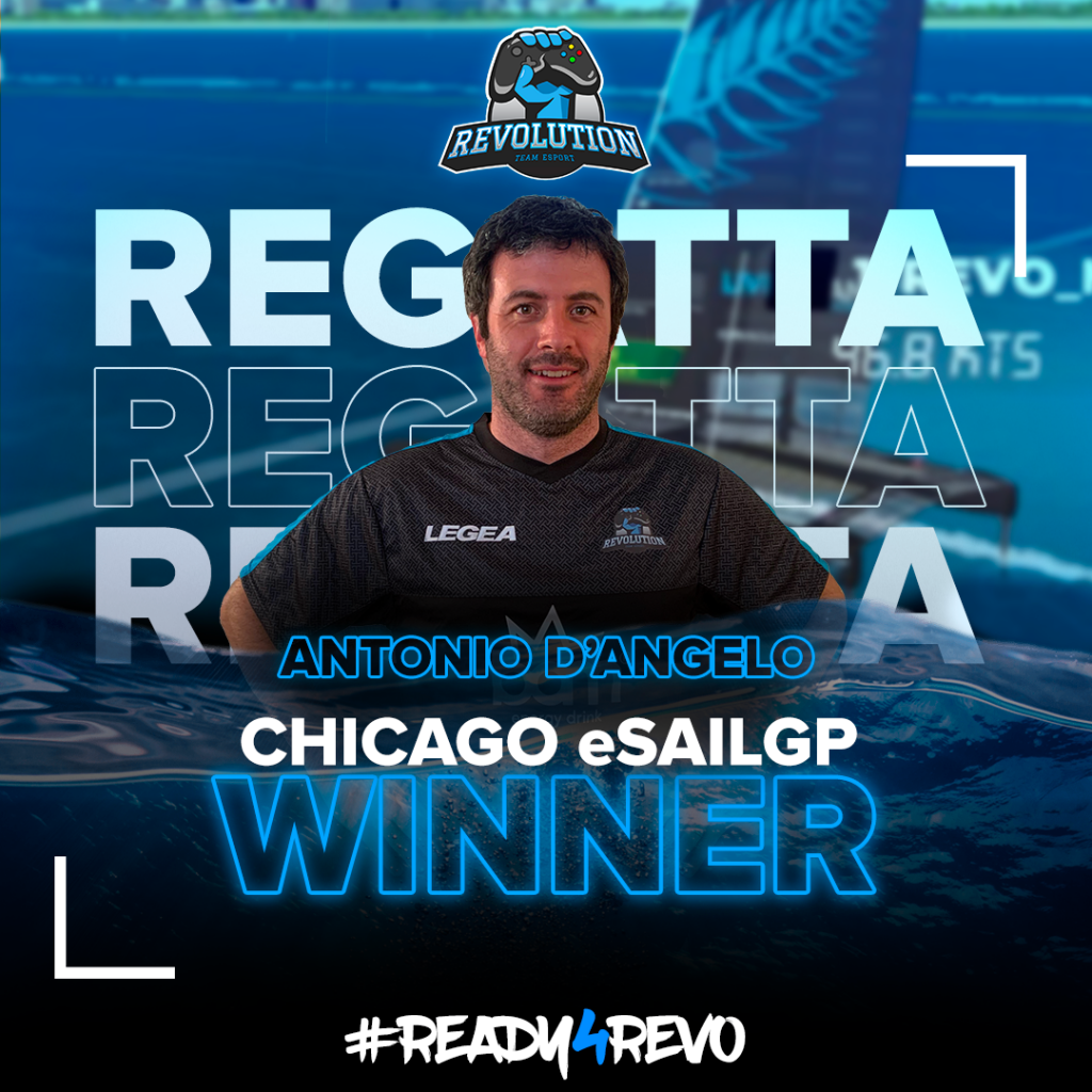 Un italiano ha vinto la regata esports di Chicago e andrà ai mondiali