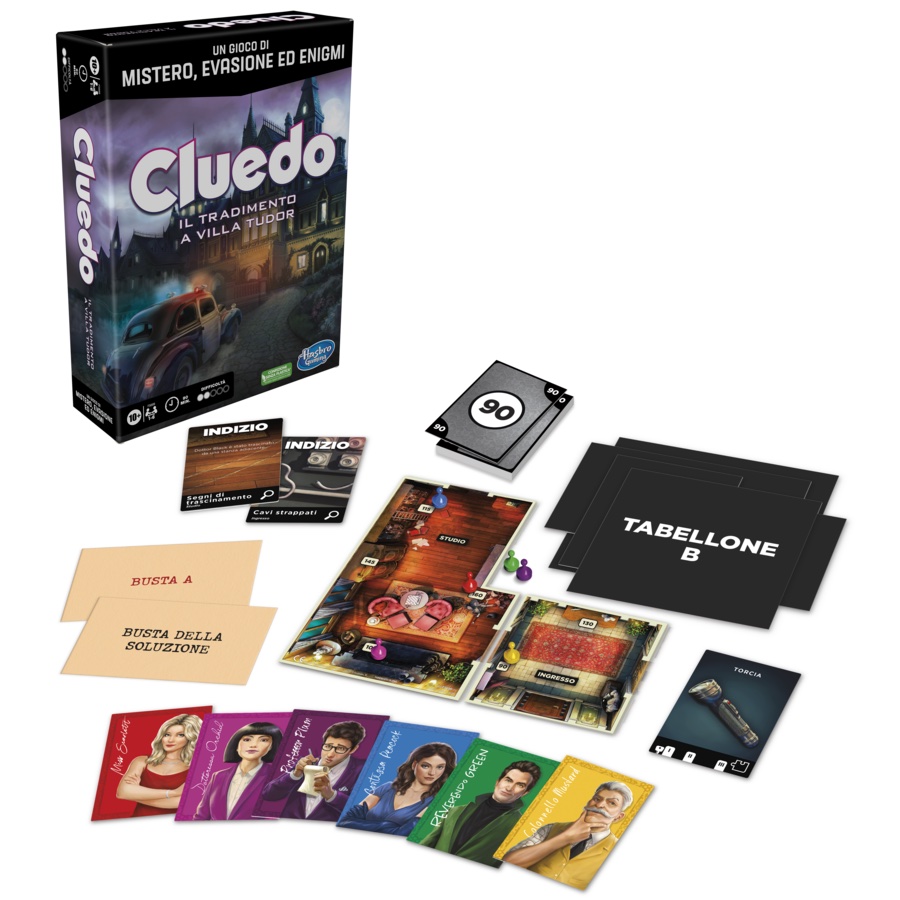 Cluedo Escape: scopriamo il nuovo gioco da tavolo True Crime