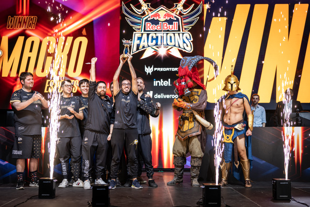 Macko Esports Campioni del Red Bull Factions di League of Legends