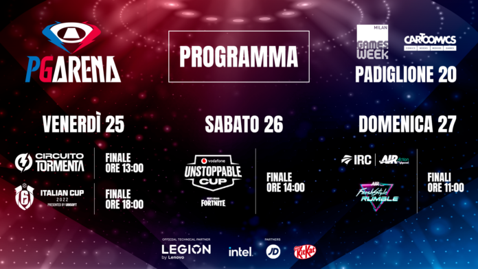 Tutti gli esport di PG Esports alla Milan Games Week