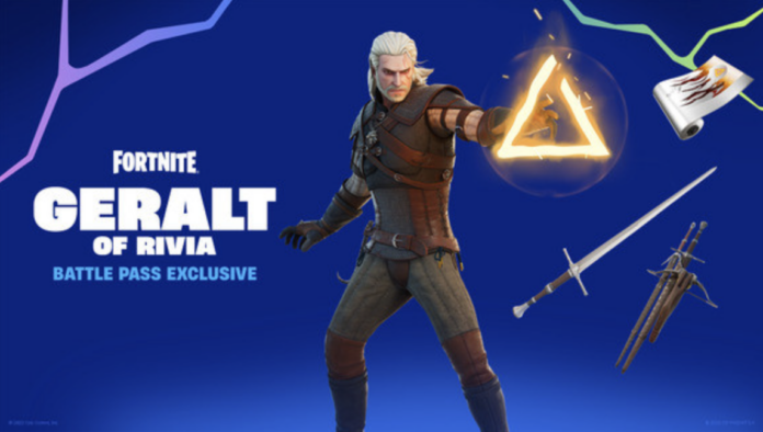 Geralt su Fortnite: come sbloccare il protagonista di The Witcher