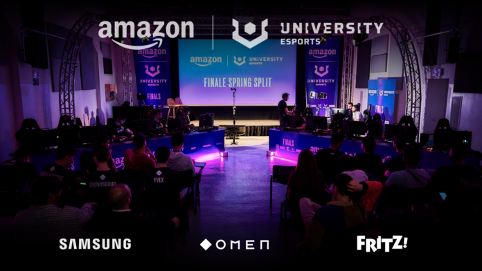 amazon university esports 2023 palco