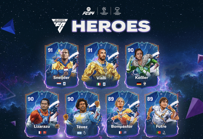 FC24: ecco tutti gli Eroi di Ultimate Team disegnati dalla Marvel