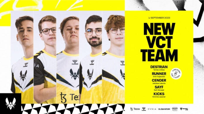 Ecco il nuovo roster di VALORANT del Team Vitality