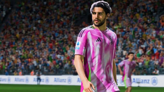 Nuovo kit per la Juventus su EA Sports FC 25