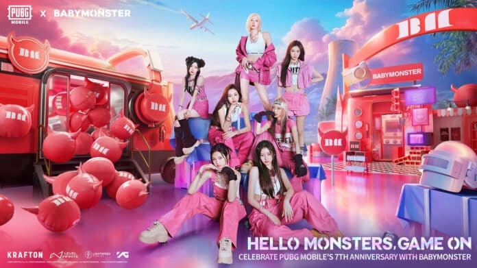 pubg babymonster kpop annuncio